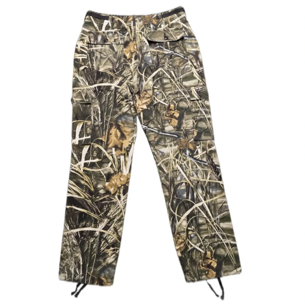 Y2K Cabela's Advantage‎ Wetlands Camouflage Duck Hunting Pants Mens Size 36x32